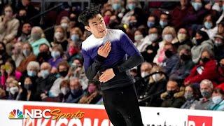 Nathan Chen feels opponents were 'more prepared' | Skate America | NBC Sports