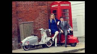 Mod Scooter Girls of the 1960's