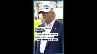 Trump Modi Phone Call | Trump's Latest Statement On India-Pak Ceasefire, Hours After PM Modi's Call