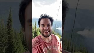 The most exciting day in my life as a fire lookout #firelookout #mountains #wildfire #summer