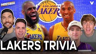 Lakers Trivia: The LeBron era, Kobe & MJ's shared teammates | NerdSesh x Hoops Tonight x Jovan Buha