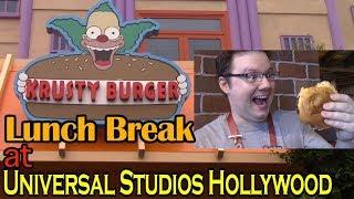 Lunch Break at Universal Studios Hollywood- Krusty Burger (The Clogger)