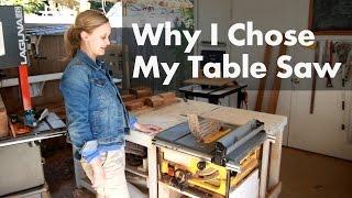 Why I Chose My Dewalt Table Saw - Shop Update March 2016