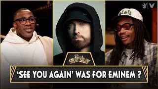 Wiz Khalifa On 50 Cent Saying ‘See You Again’ Was Originally For Eminem | CLUB SHAY SHAY