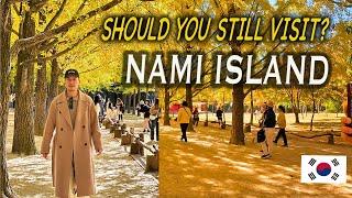 This is NAMI ISLAND now   Autumn season| Is it still worth to visit? Seoul Travel Guide