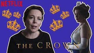 La trasformazione di Olivia Colman nella Regina Elisabetta II in The Crown | Netflix Italia