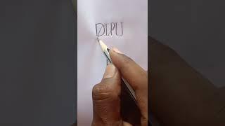 Logo Name DIPU  Comment your Name #shorts #viral #youtubeshorts #logo