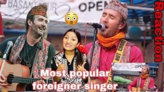 Reacting to Alex Bahadur Nepali viral foreigner singing Nepali song || Alex Nepali