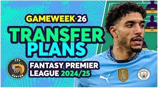 MY ASSISTANT MANAGER PLAN?  | FPL GAMEWEEK 26 TRANSFER PLANS | Fantasy Premier League Tips 2024/25