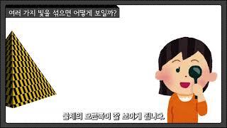 여러 가지 빛을 섞으면 어떻게 보일까?