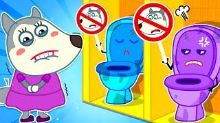 Mommy Wolf Needs to Go Potty! | Potty Training Song | @mommywolf