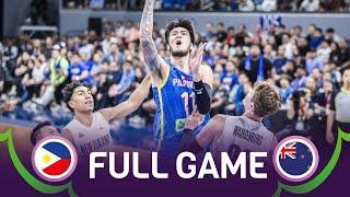 Philippines v New Zealand | Full Basketball Game | FIBA Asia Cup Qualifiers 2025