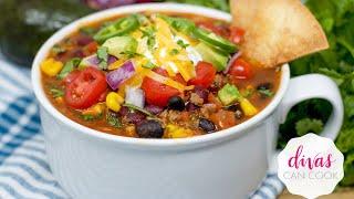 Easy Taco Soup~ Quick Dinner Idea!