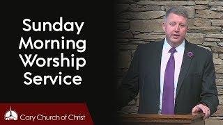 09-08-2024. Sunday AM Worship: "Jesus & Forgiveness" | Larry Fife | Cary Church of Christ