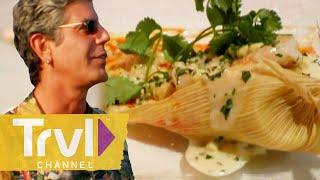 Anthony Reviews Bobby Flay's Signature Dishes | Anthony Bourdain: No Reservations | Travel Channel