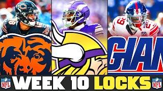 NFL Picks That are Absolute LOCKS in Week 10