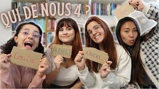 QUI DE NOUS 4 ?  - Feat @Labouquinade @ChristianeTran & @lesouffledesmots 