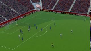 FM 17 Charity Shield Romp Ibrahimovic Goal 2-0