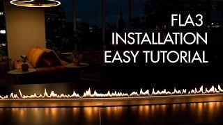 How to Install Fire Line Automatic 3 (FLA3) Ethanol Burner by Planika UK