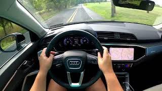 POV Morning Drive - 2024 Audi Q3 Premium Plus