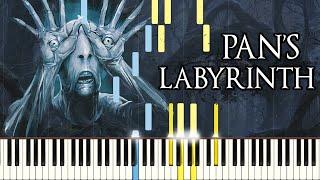 [PIANO TUTORIAL] Pan's Labyrinth Lullaby (Synthesia - Easy Piano Learning - Movie Soundtrack)