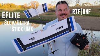 E-flite - Slow Ultra Stick aka SUS - UMX - Maiden Flights + Unbox, Build, & Radio Setup