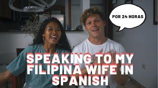 Speaking Spanish to my Filipina Wife for 24 Hours | Life in Puerto Rico Vlog