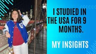 I studied in the USA for 9 months. Here is what I learned.