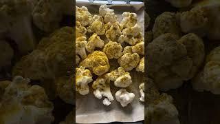 Roasted Curry Cauliflower