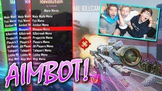 AIMBOT TROLLING FANS WITH INSANE TRICKSHOTS!! - *BO2 Aimbot Trickshotting*