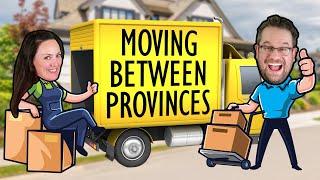 Moving between provinces in Canada: Alberta to the Sunshine Coast, BC