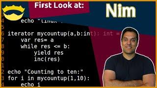 Nim - First Impression [Programming Languages Episode 12]