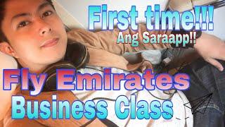 EMIRATES BUSINESS CLASS Experience for the First Time!