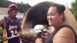 Wood Fired Bread Baked in a Earth Oven at Kaeo1