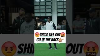 Shilo "GET OUT" Deion Kicks #Shilo Out Of Practice For Lagging🫣 | IT'S NOT JUST ME | #shorts #deion