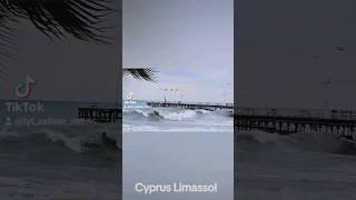 Шторм на Кипре.Cyprus Limassol