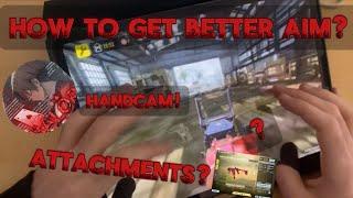 My *8 FINGERS HANDCAM* And Sensitivity!!! | *BEST* Fennec Attachments & How To IMPROVE Aim!! | CoDm