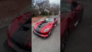 Stryker Orange 2017 Dodge Viper GTC ACR Extreme with only 8 miles