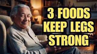 WARNING Your Legs Fade First! Seniors MUST Eat These 3 Foods to Keep Them Strong and Healthy!