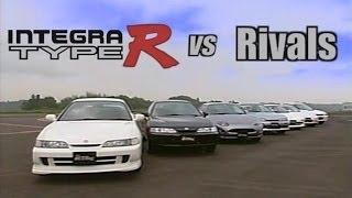 [ENG CC] Integra Type R DC2 vs. Rivals - 0-400m drag races 1995