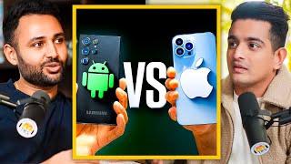 Android Vs Apple - @Mrwhosetheboss Shares His Honest Opinion