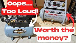 Fortress Air Compressor Ultra Quiet 2 Gallon | Test and Review