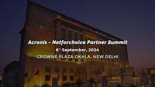 Acronis - NetForChoice Partner Summit 2024 #datacenterguru #netforchoice #event #cybersecurity