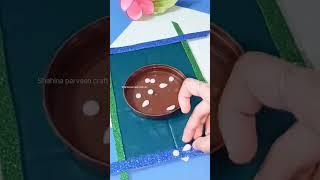 Hainging wall decor pice#craft #youtube #shortsvideo #shahina parveen craft diy