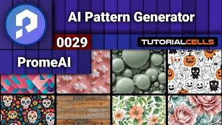 0029. AI Pattern Generator in PromeAI ( AI art generator )