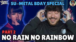 NEW FAN Reacts to BABYMETAL! - No Rain, No Rainbow (Sumetal Solo) | REACTION (W/subs)