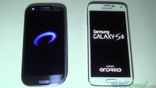 Samsung Galaxy S5 Vs Samsung Galaxy S3 Booting Time