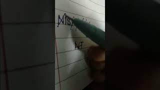 Logo Name NISHANTH Comment Your Names #short#shorts #nishanth #logodesign