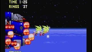 Sonic 3 & Knuckles - Sonic 100% / All Chaos Emeralds in 1h28m46 RTA-TB