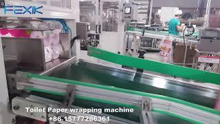 High Quality Automatic Kitchen Towel Toilet Tissue Paper Bundle Packing Machine